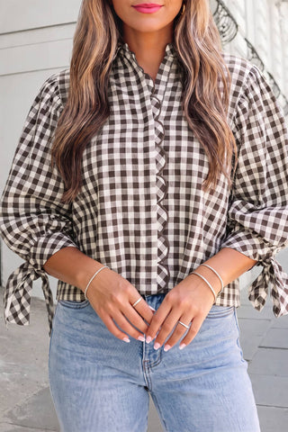 Gingham Top