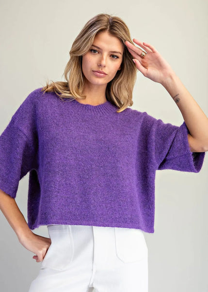 Purple Sweater