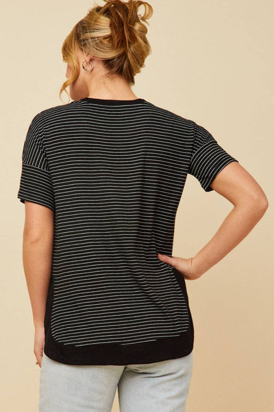 Ribbed Stripe Top