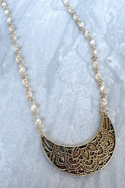 Wonder Woman Necklace in Gold