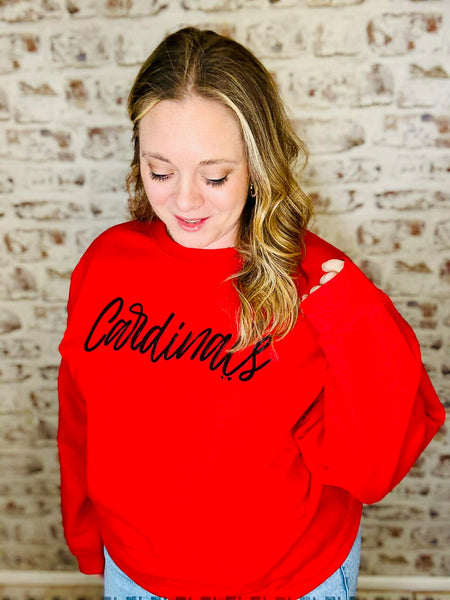 Red Cardinals Sweatshirt