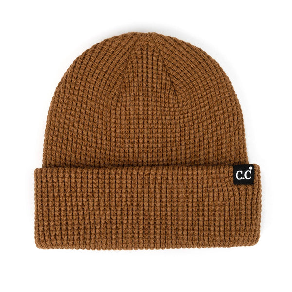 Beanie Waffle Knit