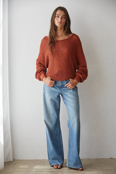 Spice Knit Dolman Sweater