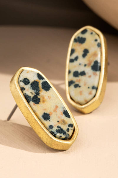 Natural Stone Earrings