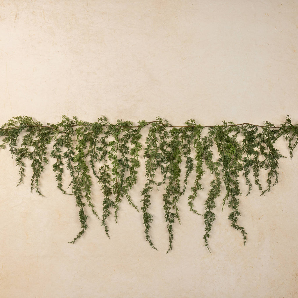 5.75' SOFT TOUCH WEEPING CEDAR GARLAND