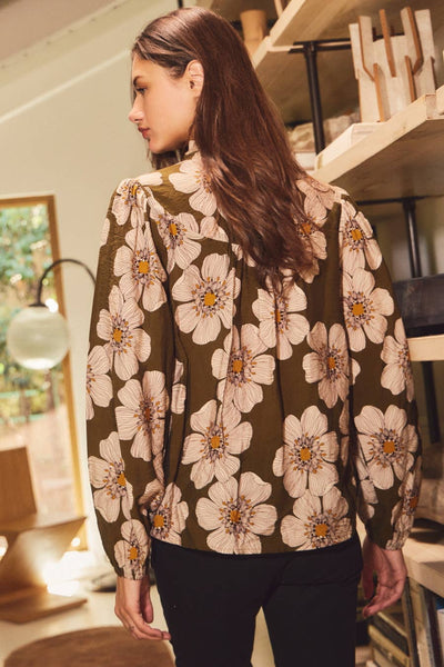 Boho Floral Blouse