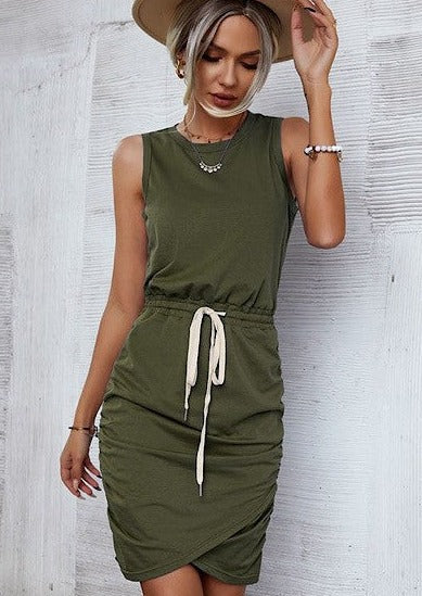 Everything She Ain't Olive Bodycon Dress