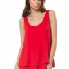 red double layer swing tank